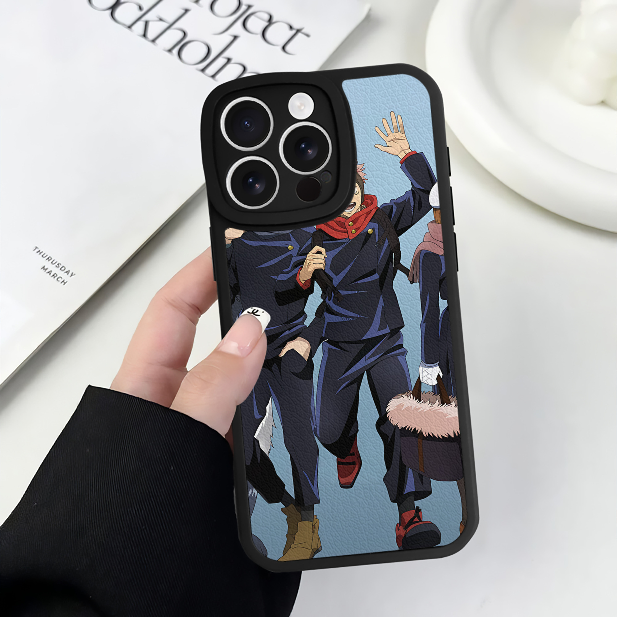 （画像用） SPY×FAMILY间谍家家酒 【iPhone 16シリーズ対応】シリコンスマホケース（レザー調） 材質：シリコン